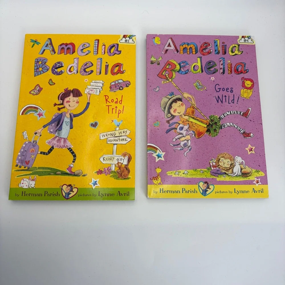 Amelia Bedelia Chapter Books‎ Boxed Set 1-4 Paperback No Stickers